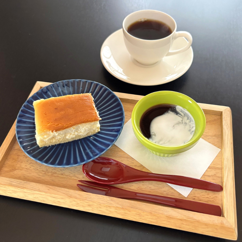 8月の悠膳ランチデザート