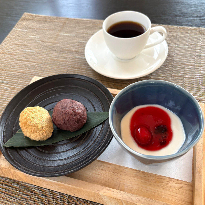 10月の悠膳ランチデザート